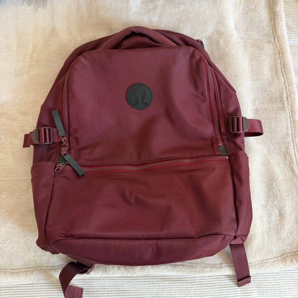 Lululemon Wine Color backpack